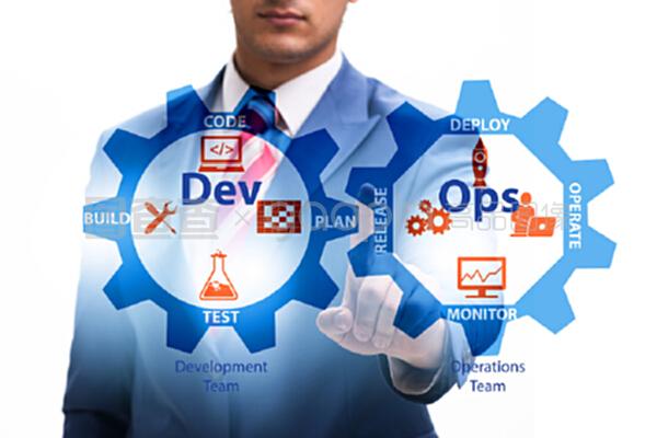 devOps軟件開發它的概念。